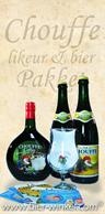 Chouffe Likeur en Bierpakket plus Bokaal