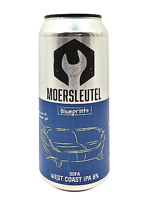De Moersleutel Blueprints West Coast IPA 44cl