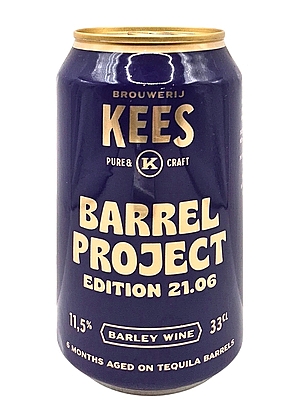Kees Barrel Project 21.06 Barley Wine Tequila BA 33cl