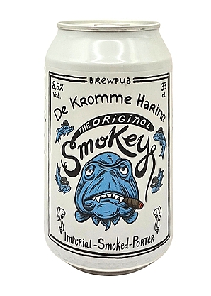 De Kromme Haring The Original Smokey Blik 33cl