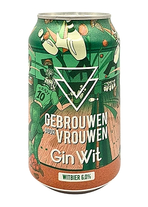 Gebrouwen door Vrouwen Gin Wit 33cl