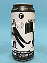 Frontaal For The Love Of Hops Black & White 44cl