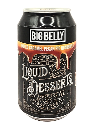 Big Belly Liquid Desserts Salted Caramel Pecan Pie Quadruple 33cl