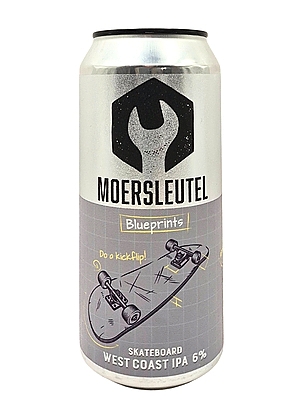De Moersleutel Blueprints Skateboard IPA 44cl