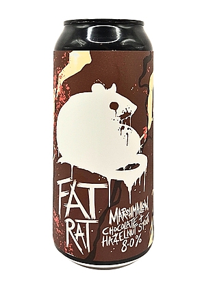 Fat Rat Marshmallow Chocolate Hazelnut Stout 44cl