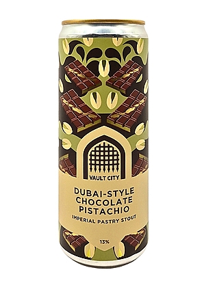 Vault City Dubai-Style Chocolate Pistachio 33cl