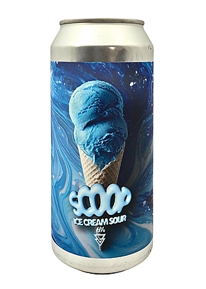 Azvex Scoop Ice Cream Sour Blue Raspberry 44cl