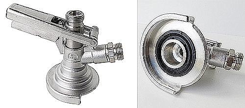 Fustkoppeling Vlak (schuif)